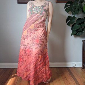 Sundance Mandala Orange Maxi Dress